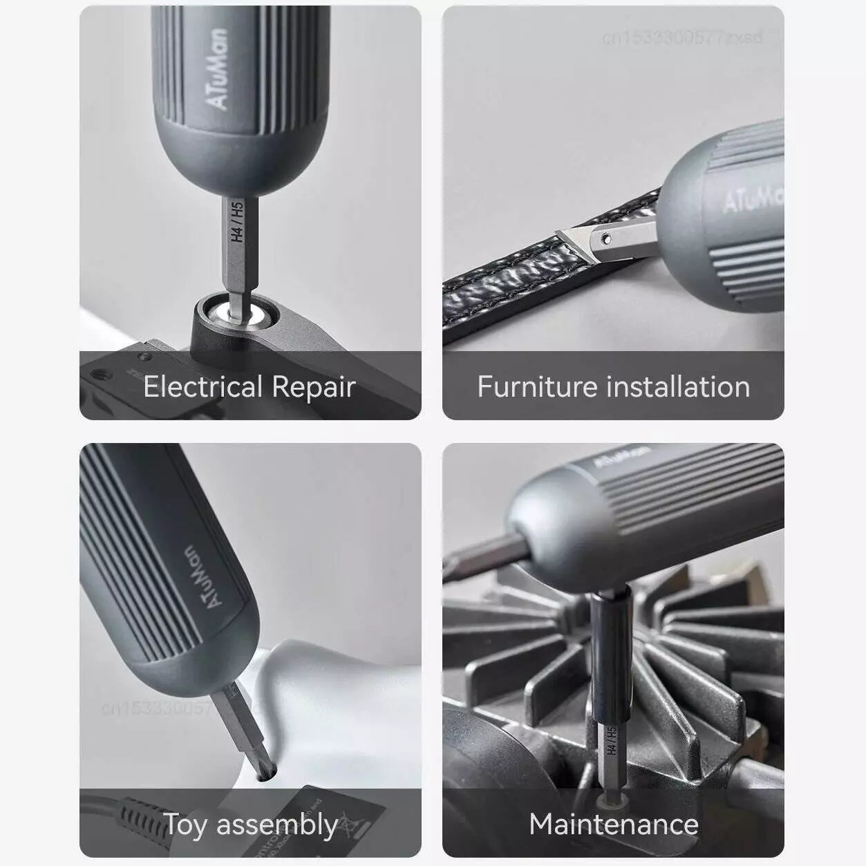 Набор отверток Xiaomi 9 in 1 ATuMan Duka Xmini Pocket Screwdriver Kit - фото 8