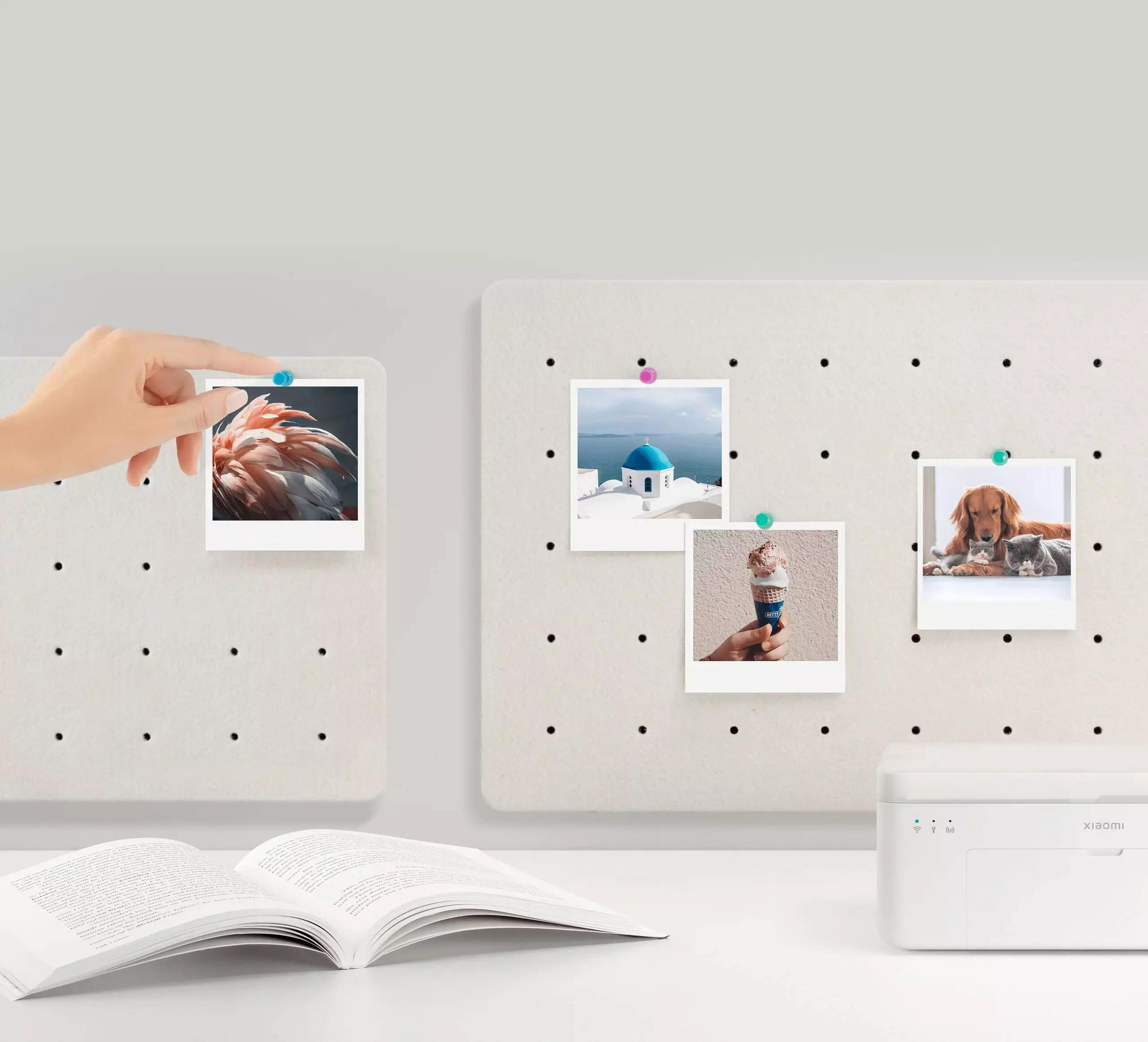 Фотопринтер Xiaomi Mijia Instant Photo Printer 1S Set (ZPDYJ03HT) - фото 3 Фотопринтер Xiaomi Mijia Instant Photo Printer 1S Set (ZPDYJ03HT) - фото 3