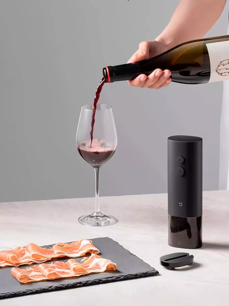 Штопор Xiaomi Mijia Electric Wine Opener (KGJ001T) - фото 3 Штопор Xiaomi Mijia Electric Wine Opener (KGJ001T) - фото 3