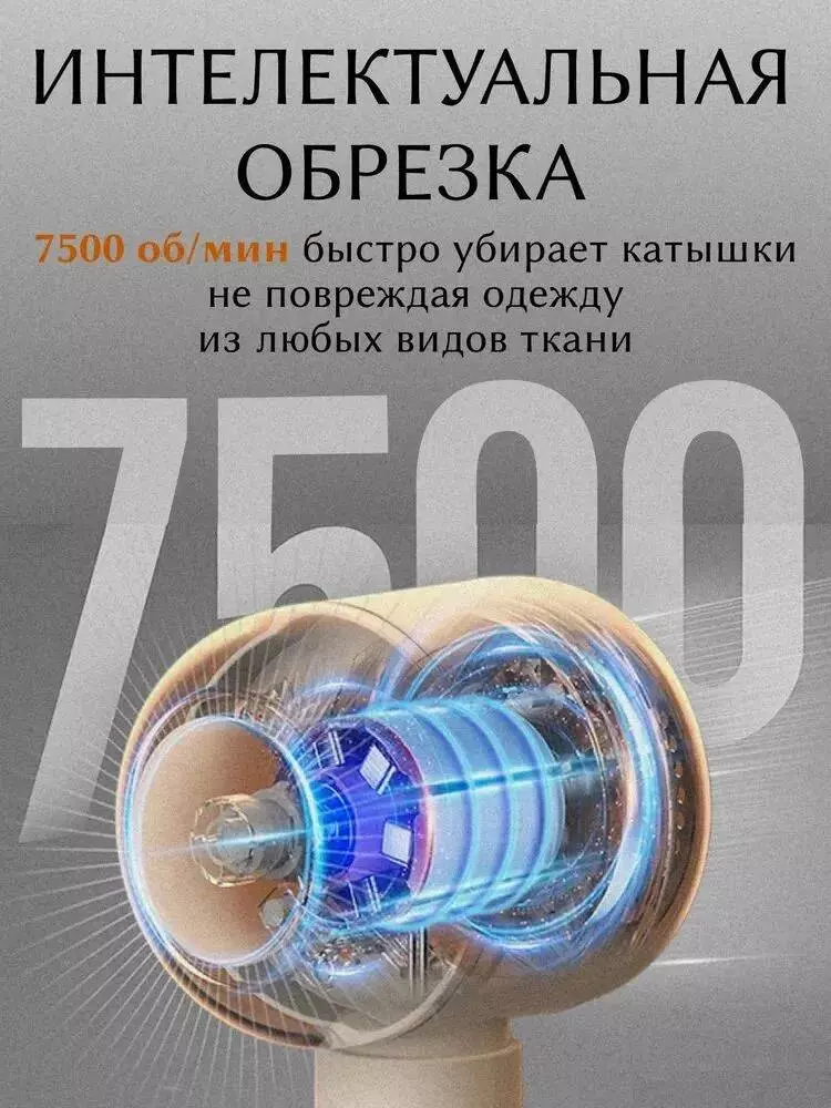 Машинка для удаления катышков Xiaomi ShowSee H1-Y - фото 2 Машинка для удаления катышков Xiaomi ShowSee H1-Y - фото 2