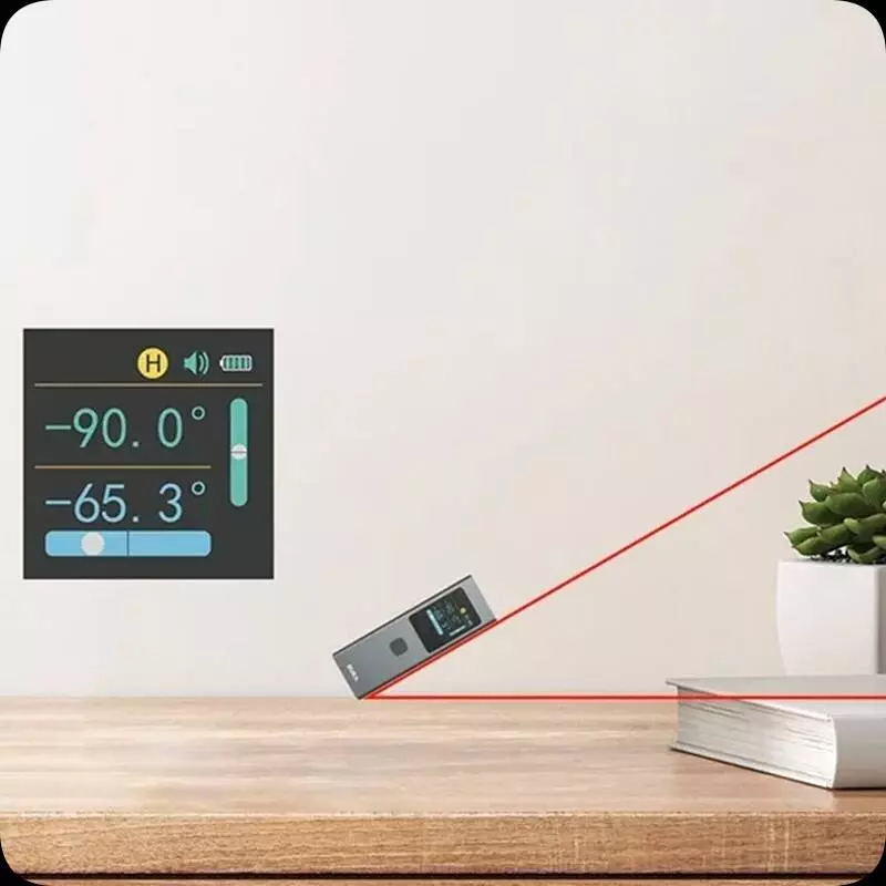 Лазерный дальномер Xiaomi ATuMan Duka LS6 Laser Range Finder 40M - фото 4