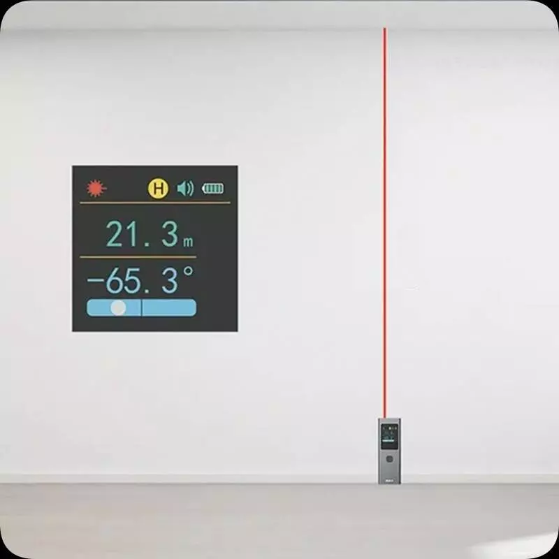 Лазерный дальномер Xiaomi ATuMan Duka LS6 Laser Range Finder 40M - фото 7