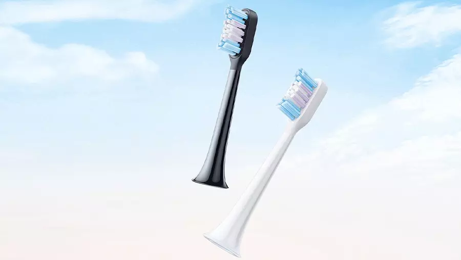 Купить Сменные насадки для зубной щетки Xiaomi MiJia Sonic Electric Toothbrush T501 MBS307 (2шт) - фото 1