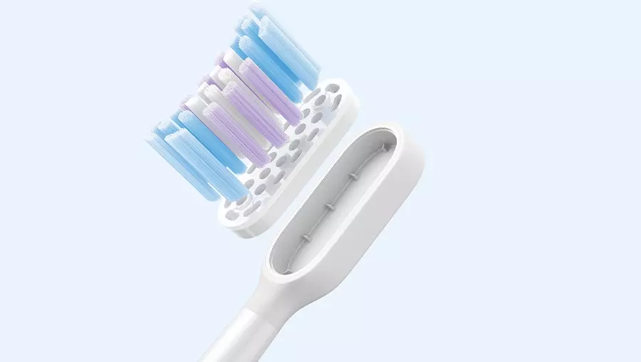Сменные насадки для зубной щетки Xiaomi MiJia Sonic Electric Toothbrush T501 MBS307 (2шт) - фото 4