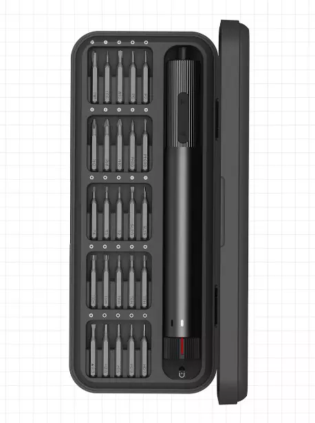 Аккумуляторная отвертка DUKA E2 Electric Precisoon Screwdriver Set 25 in 1 - фото 4 Аккумуляторная отвертка DUKA E2 Electric Precisoon Screwdriver Set 25 in 1 - фото 4