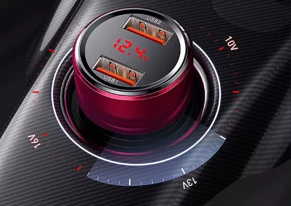 Автомобильное зарядное устройство Baseus Dual QC 45W - фото 4 Автомобильное зарядное устройство Baseus Dual QC 45W - фото 4