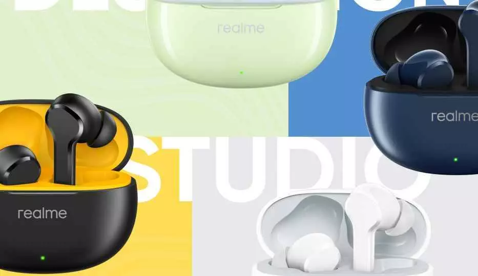 Купить Беспроводные наушники Realme Buds T110 (RMA2306) - фото 1 Купить Беспроводные наушники Realme Buds T110 (RMA2306) - фото 1