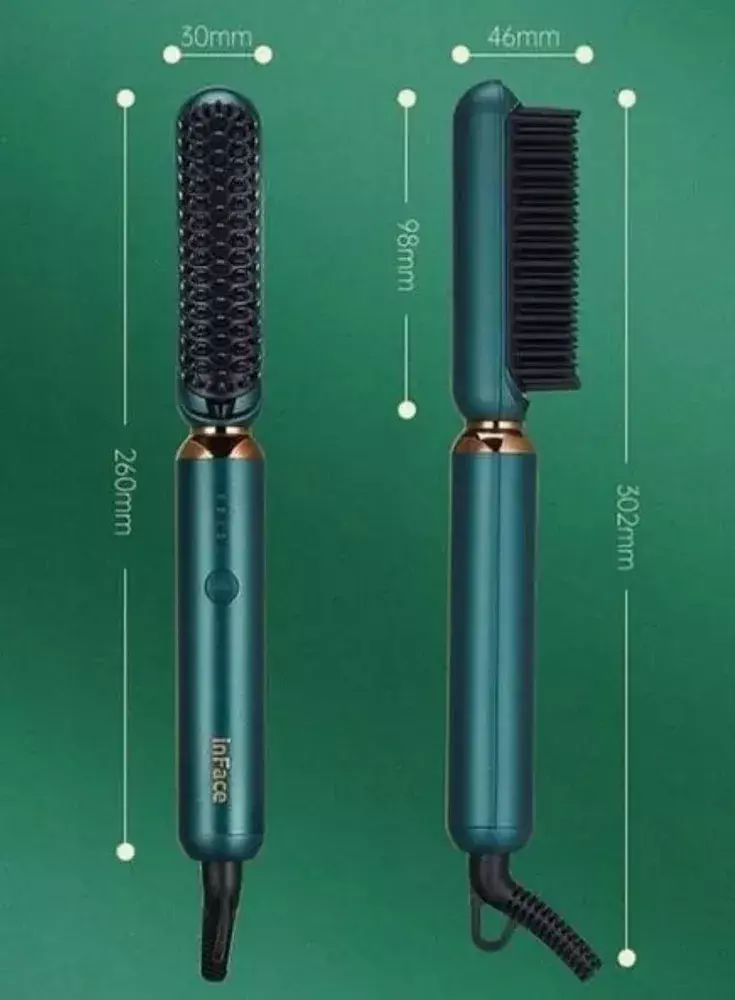 Ионный стайлер для укладки InFace ION Hairbrush ZH-10DS - фото 8 Ионный стайлер для укладки InFace ION Hairbrush ZH-10DS - фото 8
