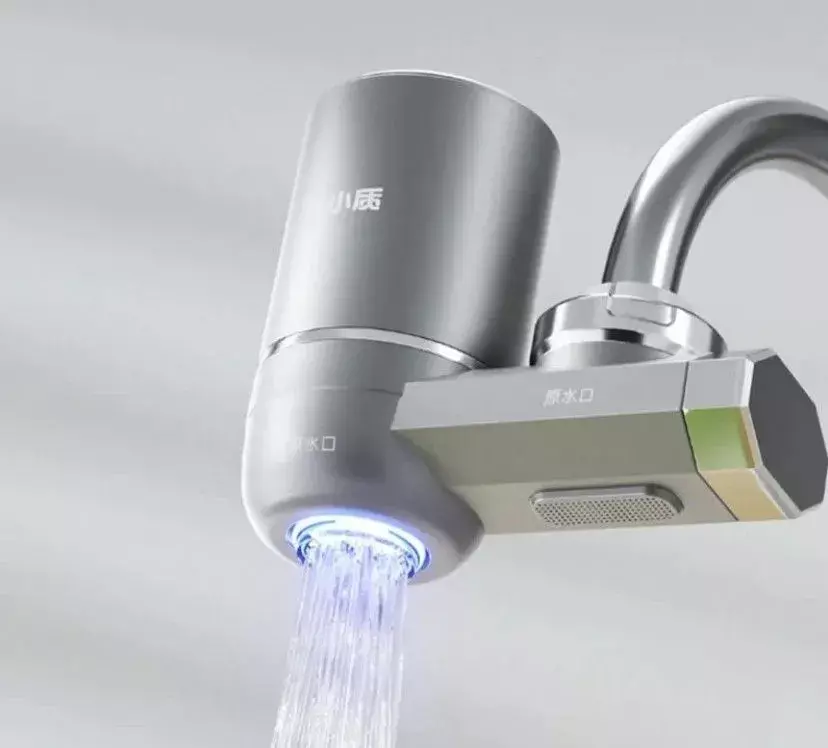 Купить Фильтр-насадка на кран Xiaozhi Water Purifier With Intelligent Digital Display Titanium Ash (LJ06) - фото 1