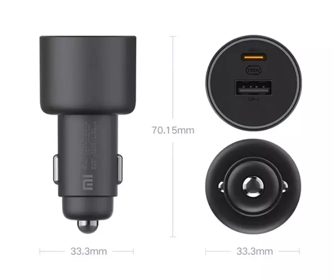 Автомобильное зарядное устройство Xiaomi Car Charger 1A1C 67W (USB-A + Type-C) - фото 11 Автомобильное зарядное устройство Xiaomi Car Charger 1A1C 67W (USB-A + Type-C) - фото 11