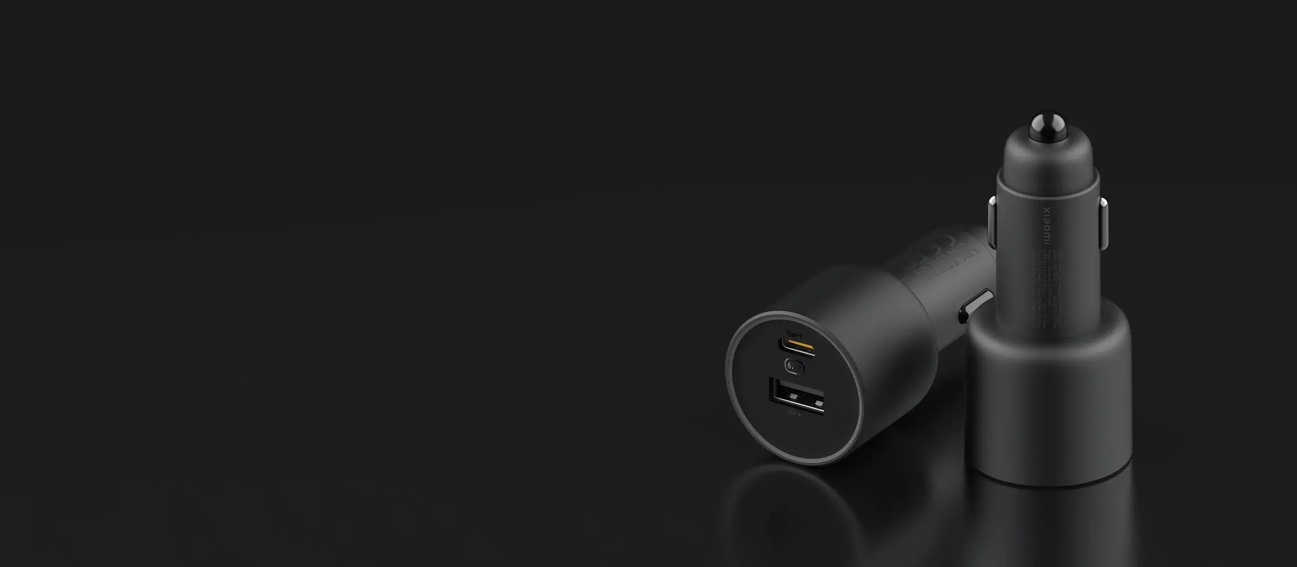 Купить Автомобильное зарядное устройство Xiaomi Car Charger 1A1C 67W (USB-A + Type-C) - фото 1 Купить Автомобильное зарядное устройство Xiaomi Car Charger 1A1C 67W (USB-A + Type-C) - фото 1