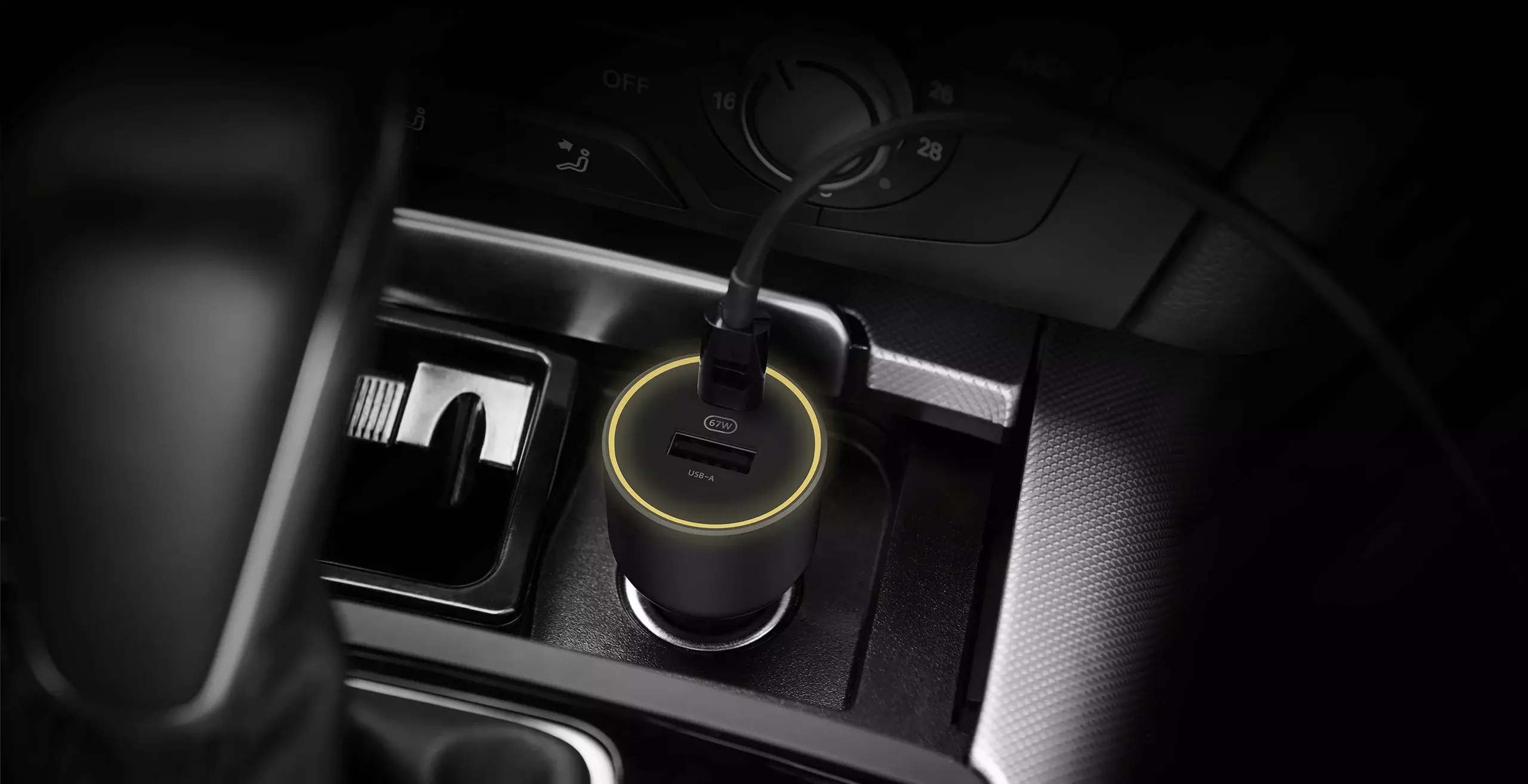 Автомобильное зарядное устройство Xiaomi Car Charger 1A1C 67W (USB-A + Type-C) - фото 5 Автомобильное зарядное устройство Xiaomi Car Charger 1A1C 67W (USB-A + Type-C) - фото 5