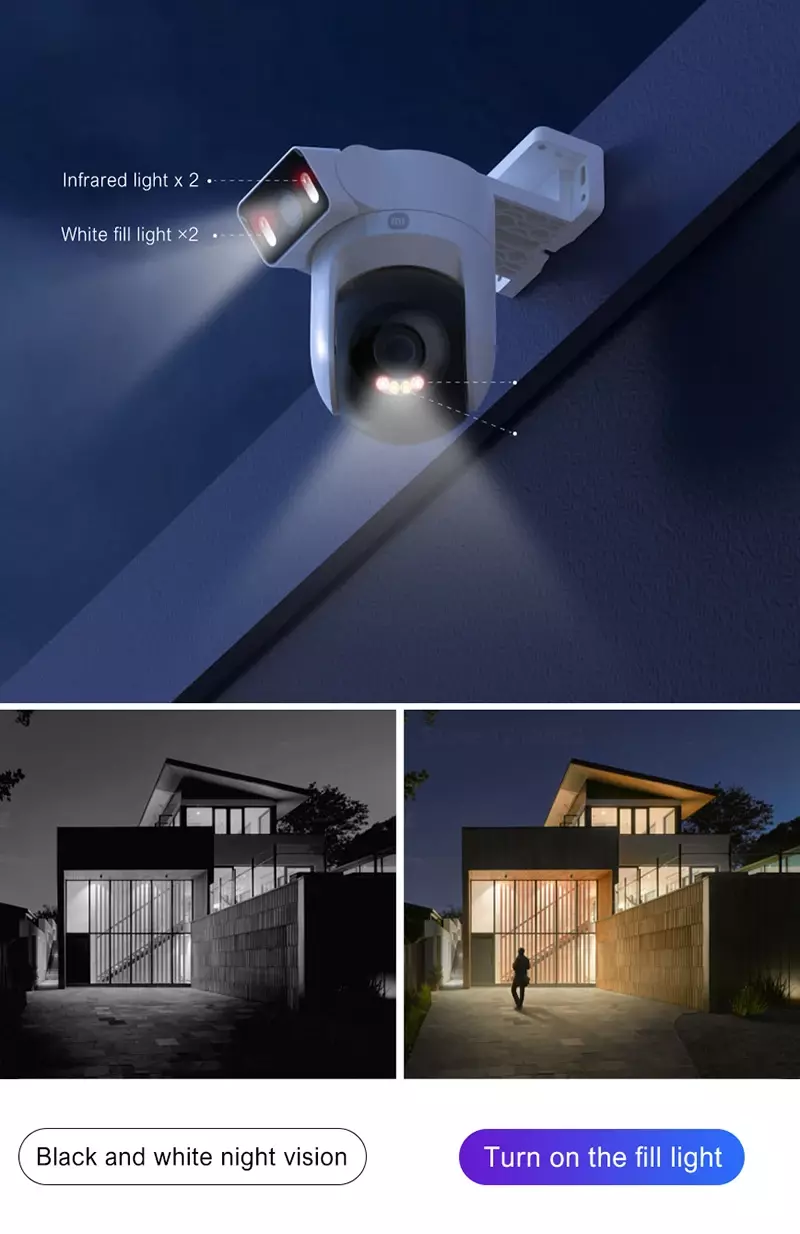 IP камера Xiaomi CW500, версия с двойной камерой (MJSXJ08HL) - фото 5