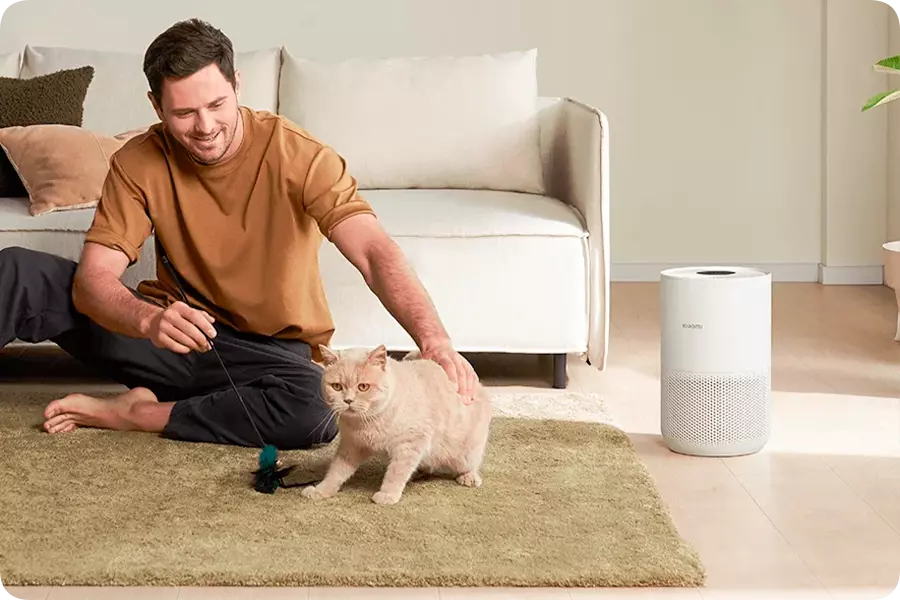 Очиститель воздуха Xiaomi Smart Air Purifier 4 Compact (AC-M18-SC) - фото 3 Очиститель воздуха Xiaomi Smart Air Purifier 4 Compact (AC-M18-SC) - фото 3