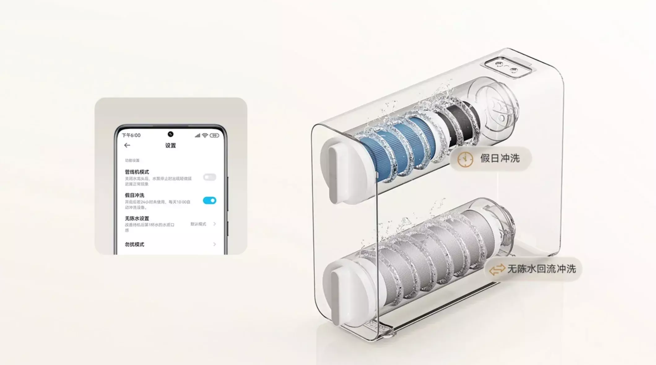 Проточный фильтр Xiaomi Mijia Water Purifier 800G (MR852-C) - фото 8 Проточный фильтр Xiaomi Mijia Water Purifier 800G (MR852-C) - фото 8