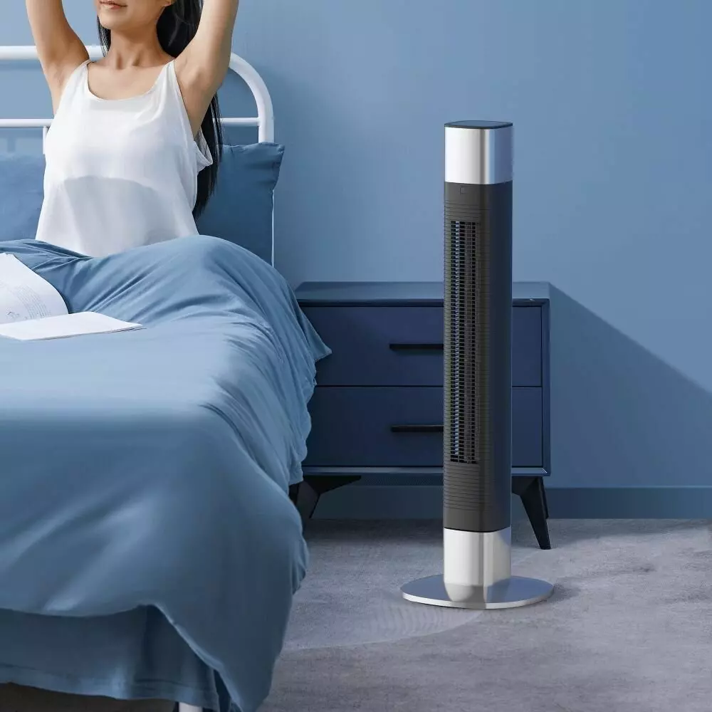 Напольный вентилятор Deerma Tower Fan DEM-FD120W - фото 4 Напольный вентилятор Deerma Tower Fan DEM-FD120W - фото 4