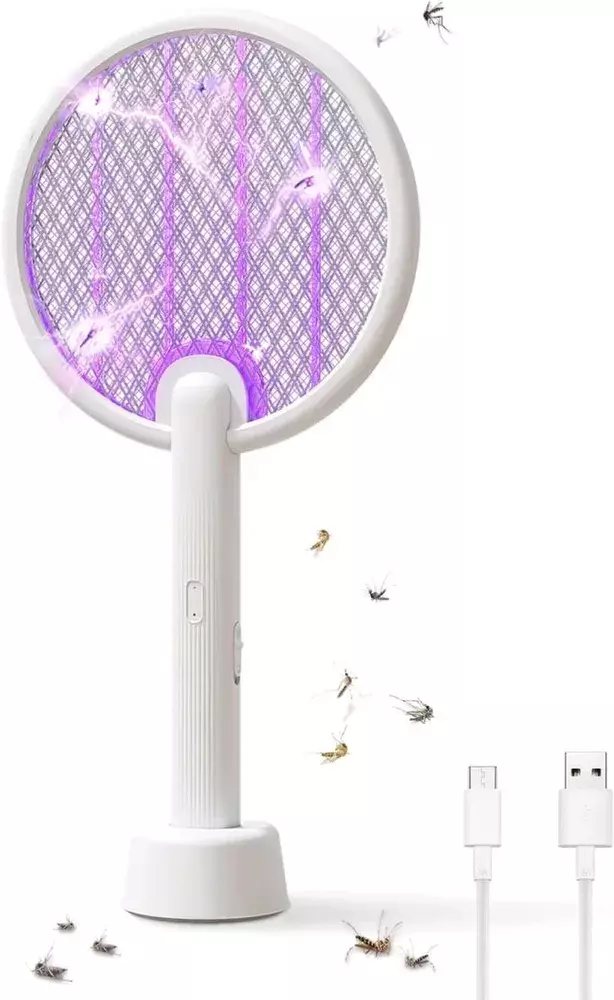 Купить Электрическая мухобойка Qualitell Digital Mosquito Swatter Technology Edition S2 (ZSS240912) - фото 1 Купить Электрическая мухобойка Qualitell Digital Mosquito Swatter Technology Edition S2 (ZSS240912) - фото 1