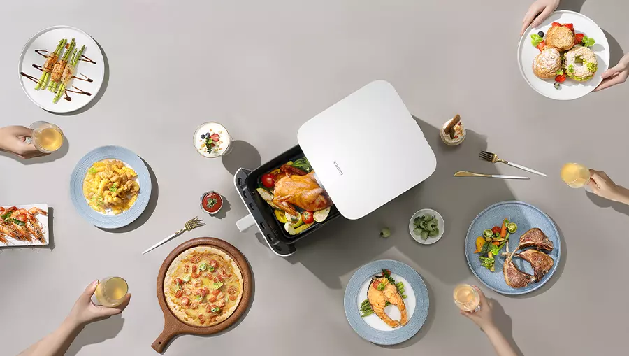 Аэрофритюрница Xiaomi Smart Air Fryer 6.5L MAF10 - фото 6 Аэрофритюрница Xiaomi Smart Air Fryer 6.5L MAF10 - фото 6