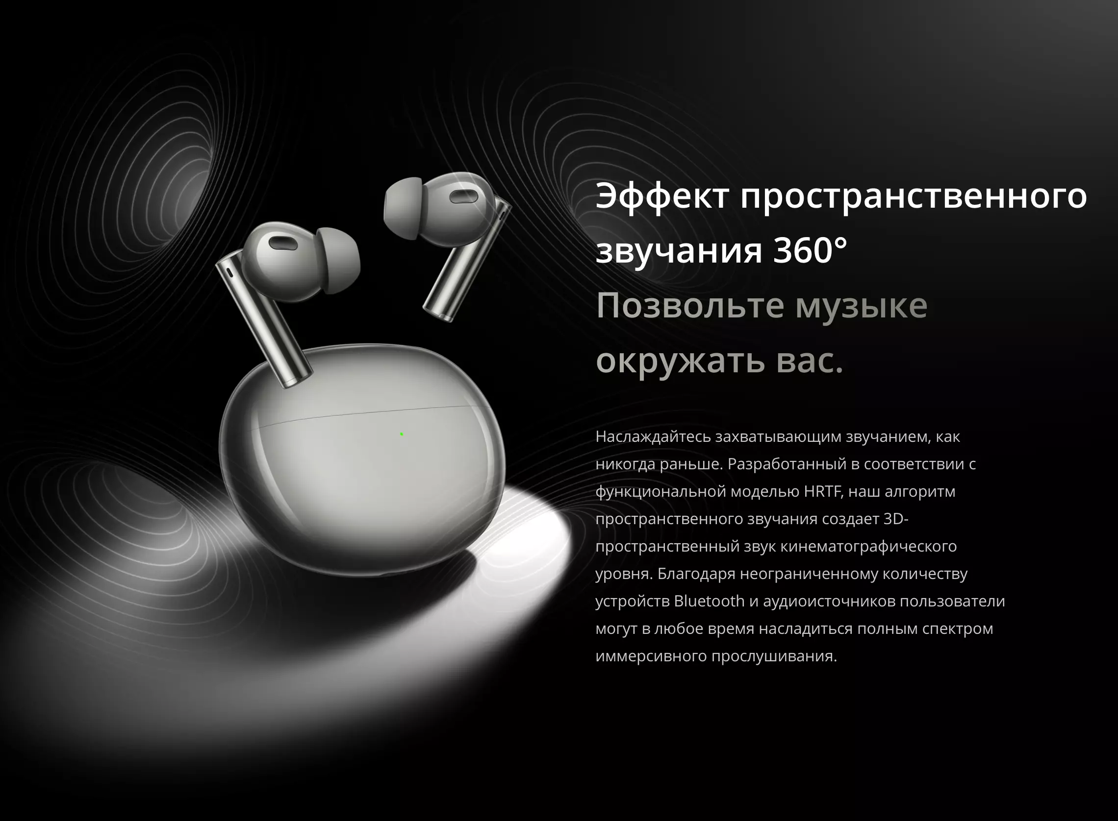 Беспроводные наушники RealMe Buds Air 6 Pro (RMA2401) - фото 5 Беспроводные наушники RealMe Buds Air 6 Pro (RMA2401) - фото 5