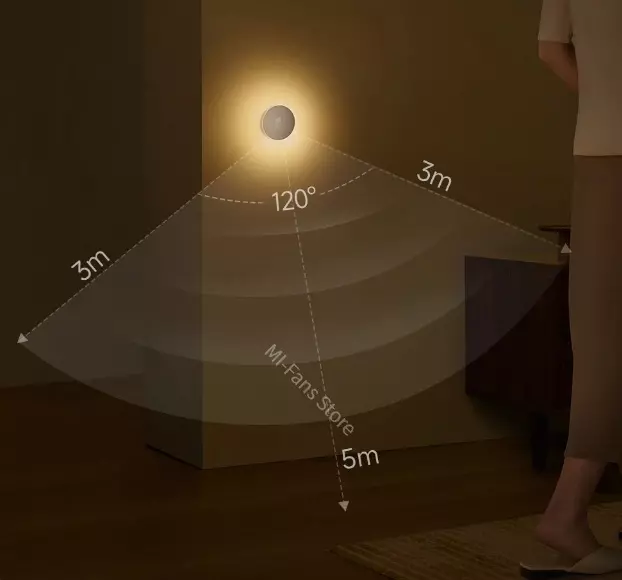 Ночник Xiaomi Mijia Night Light 3 (9290041696) - фото 4 Ночник Xiaomi Mijia Night Light 3 (9290041696) - фото 4