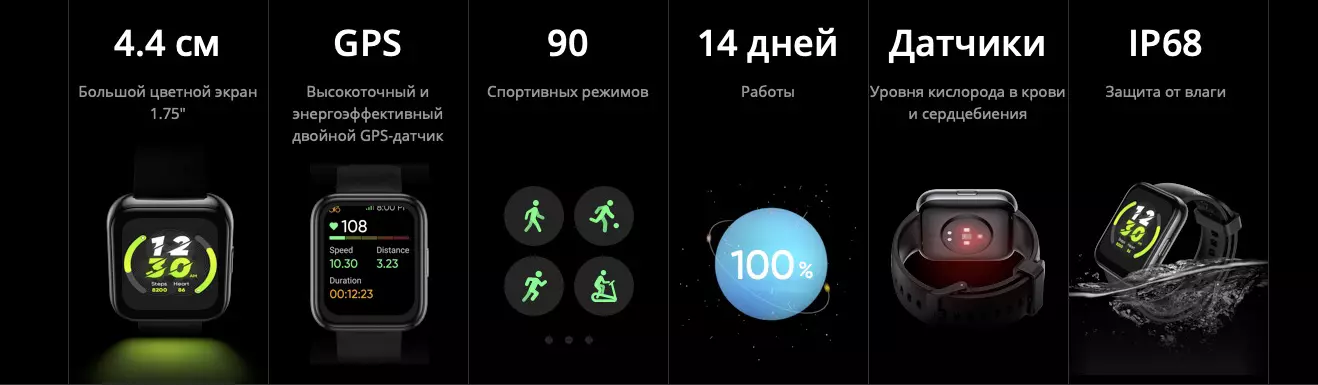 Умные часы Realme Watch 2 Pro - фото 2
