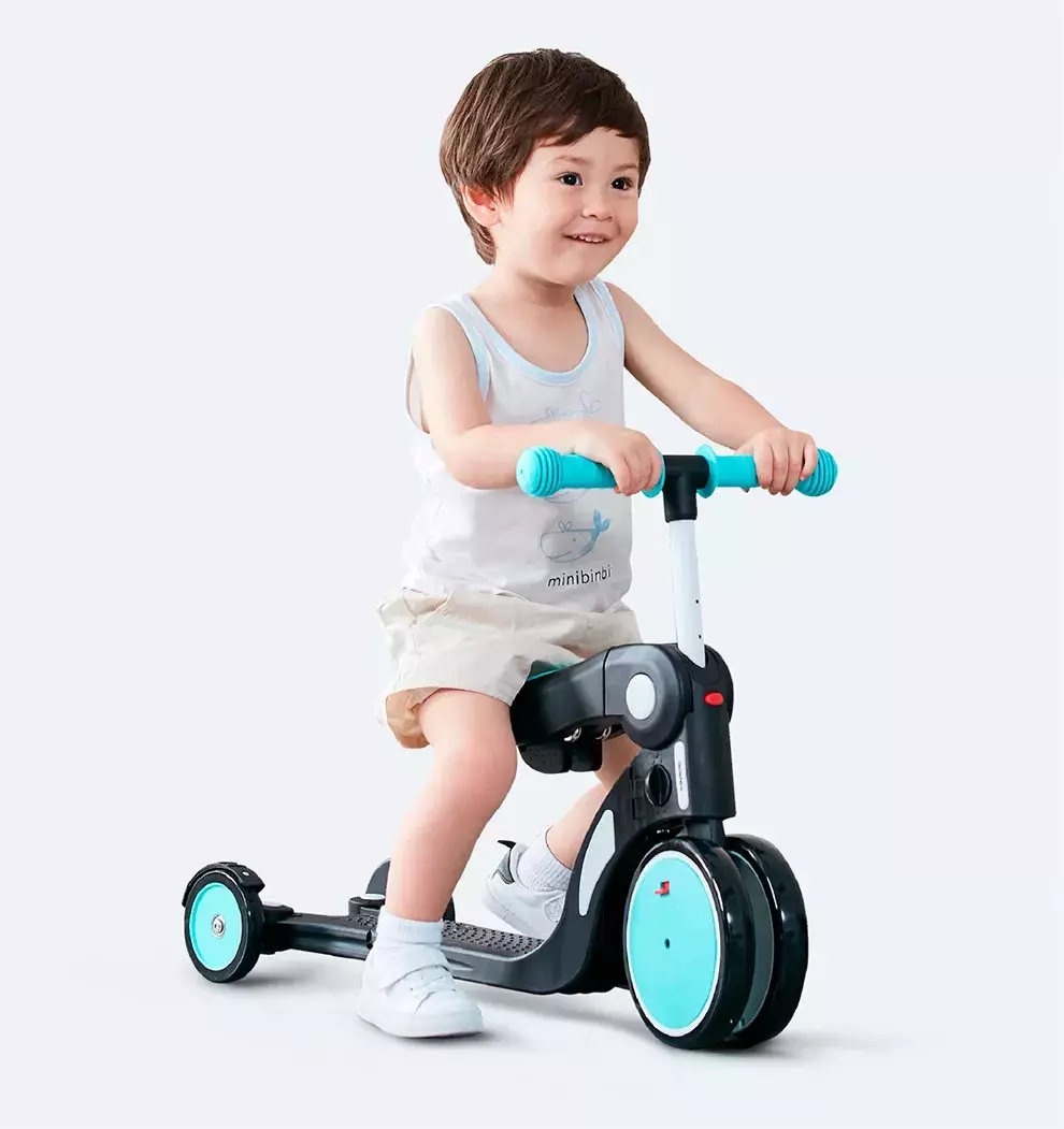 Детский самокат-беговел Xiaomi Bebehoo Deformation Stroller DGN5-2 - фото 3 Детский самокат-беговел Xiaomi Bebehoo Deformation Stroller DGN5-2 - фото 3