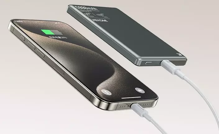 Внешний аккумулятор WEKOME WP-82 Power Bank 5000mAh - фото 5 Внешний аккумулятор WEKOME WP-82 Power Bank 5000mAh - фото 5