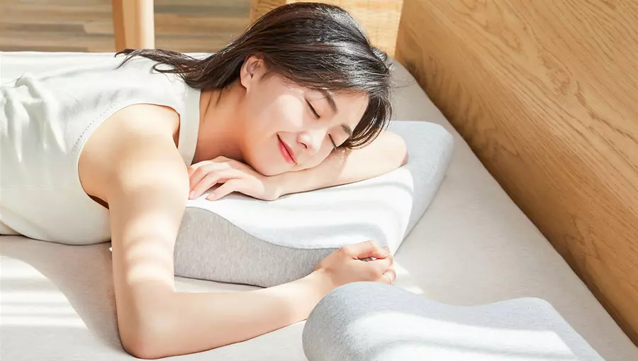 Ортопедическая подушка Xiaomi Mijia Neck Memory Pillow (MJYZ018H) - фото 5 Ортопедическая подушка Xiaomi Mijia Neck Memory Pillow (MJYZ018H) - фото 5