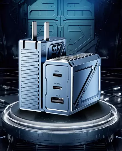 Купить Зарядное устройство WEKOME Mecha WP-U147 GaN 65W 2 Type - фото 1