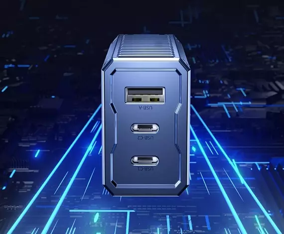 Зарядное устройство WEKOME Mecha WP-U147 GaN 65W 2 Type - фото 5