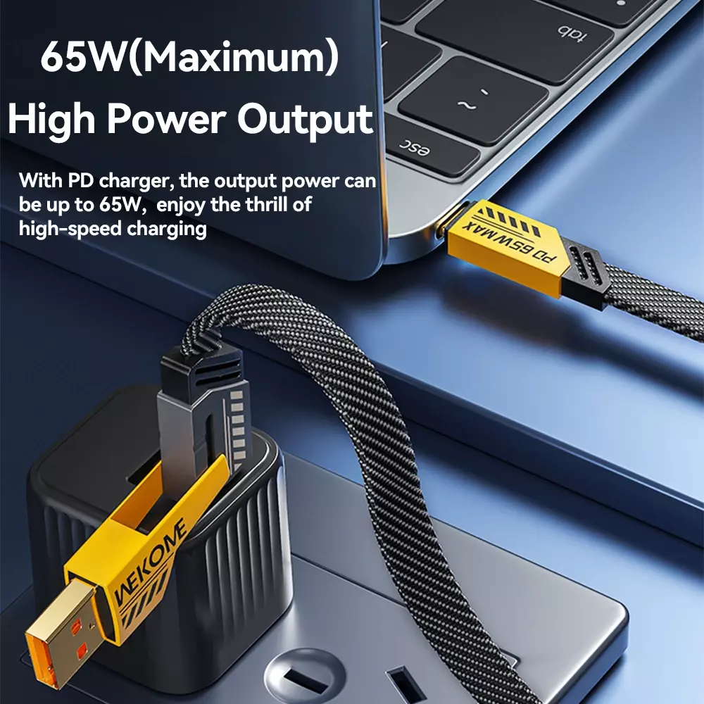Кабель WEKOME для мобильных устройств USB 3.0 Type-A/Apple Lightning WDC-26 - фото 2