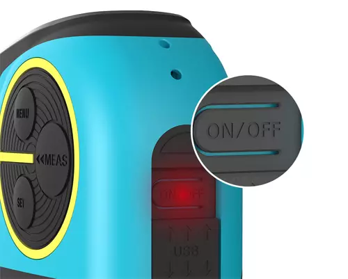 Лазерный уровень Xiaomi MILESEEY Laser Ranging Tape Measure DT10 40 м - фото 10