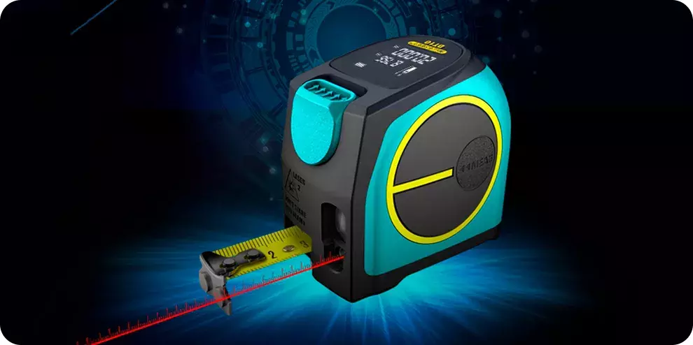 Купить Лазерный уровень Xiaomi MILESEEY Laser Ranging Tape Measure DT10 40 м - фото 1