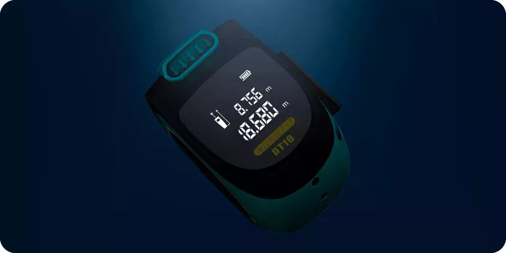 Лазерный уровень Xiaomi MILESEEY Laser Ranging Tape Measure DT10 40 м - фото 5