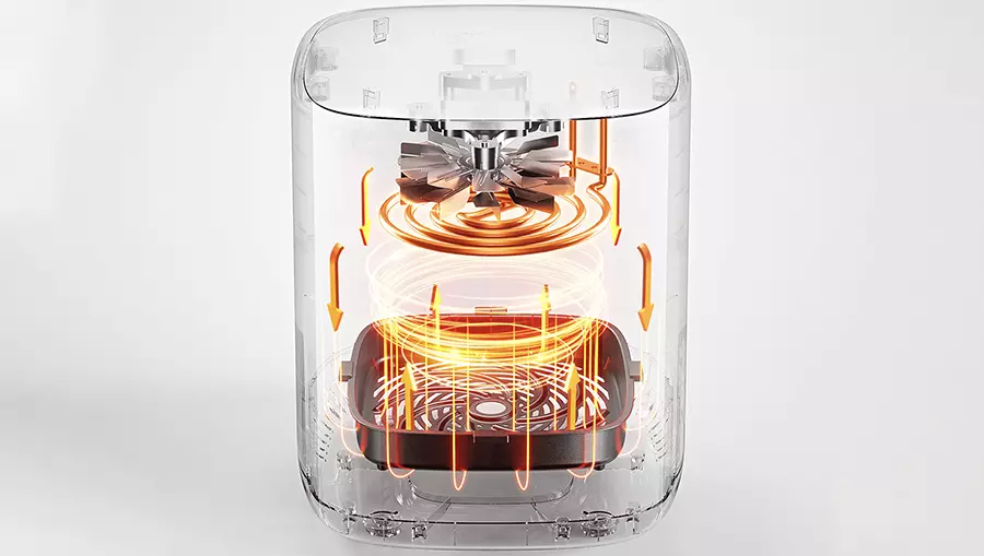 Аэрогриль Xiaomi Mi Smart Air Fryer 4.5L MAF14 (BHR8234EU) - фото 2 Аэрогриль Xiaomi Mi Smart Air Fryer 4.5L MAF14 (BHR8234EU) - фото 2