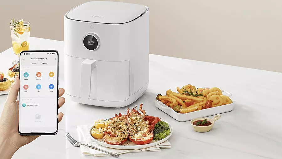 Аэрогриль Xiaomi Mi Smart Air Fryer 4.5L MAF14 (BHR8234EU) - фото 5 Аэрогриль Xiaomi Mi Smart Air Fryer 4.5L MAF14 (BHR8234EU) - фото 5