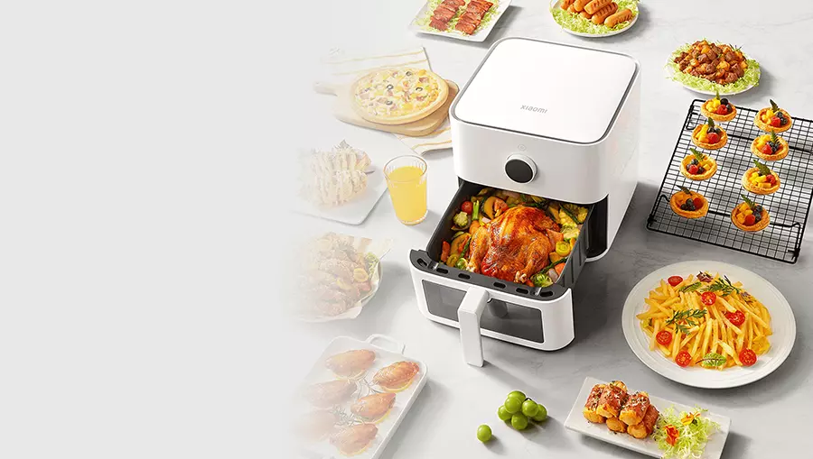 Аэрогриль Xiaomi Mi Smart Air Fryer 5.5L MAF15 (BHR8238EU) - фото 6 Аэрогриль Xiaomi Mi Smart Air Fryer 5.5L MAF15 (BHR8238EU) - фото 6