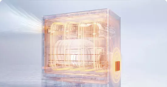 Посудомоечная машина Xiaomi Mijia Smart Desktop Dishwasher S1 (QMDW0501M) 5 Sets - фото 6 Посудомоечная машина Xiaomi Mijia Smart Desktop Dishwasher S1 (QMDW0501M) 5 Sets - фото 6