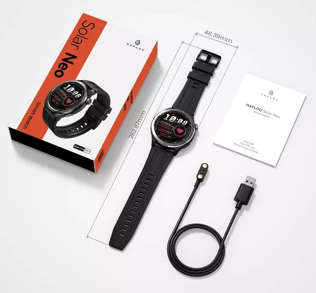 Умные часы Haylou Smart Watch Solar Neo LS21 - фото 12 Умные часы Haylou Smart Watch Solar Neo LS21 - фото 12