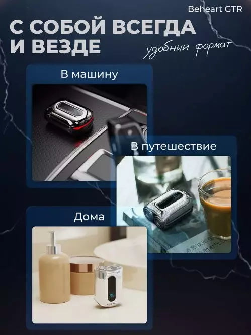 Электробритва Xiaomi BEHEART GTR - фото 6 Электробритва Xiaomi BEHEART GTR - фото 6