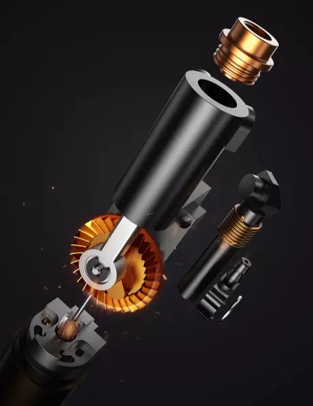 Автомобильный компрессор Baseus Energy Source Inflator Pump (CRCQB02-0A) - фото 7 Автомобильный компрессор Baseus Energy Source Inflator Pump (CRCQB02-0A) - фото 7