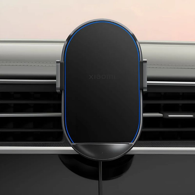 Держатель с беспроводной зарядкой Xiaomi Wireless Car Charger 50W MAX (MDY-17-EZ) Black (Черный) CN