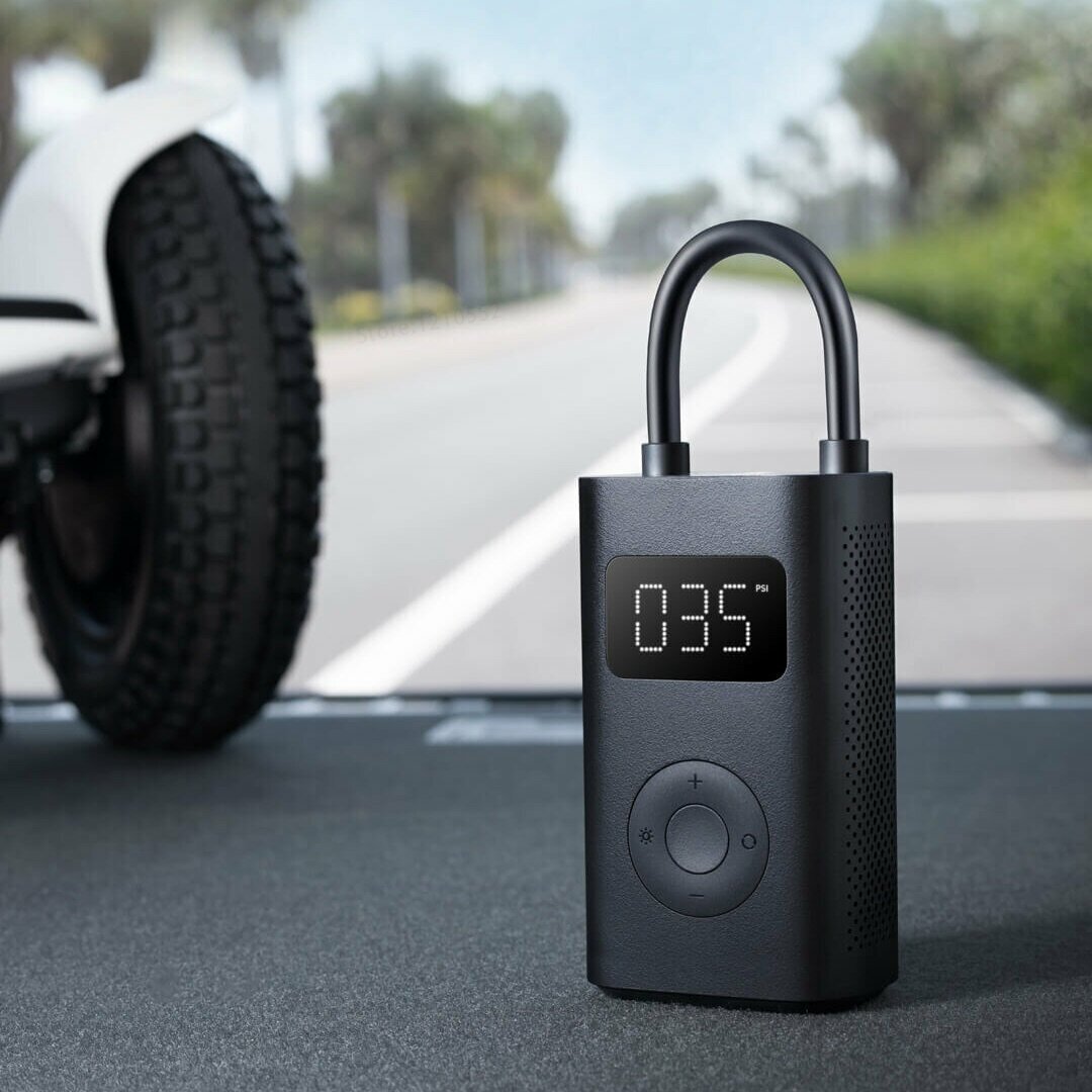 Электрический насос с датчиком давления Xiaomi Mijia Electric Pump 1S (MJCQB05QJ) Black (Черный)