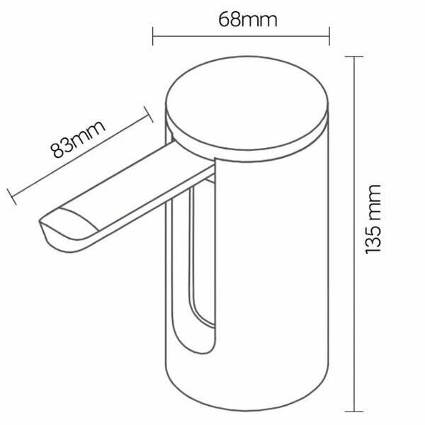 Автоматическая помпа для воды Lydsto Automatic Foldable Water Supply Youth Edition (XD-ZDSSQ01) White (Белый)