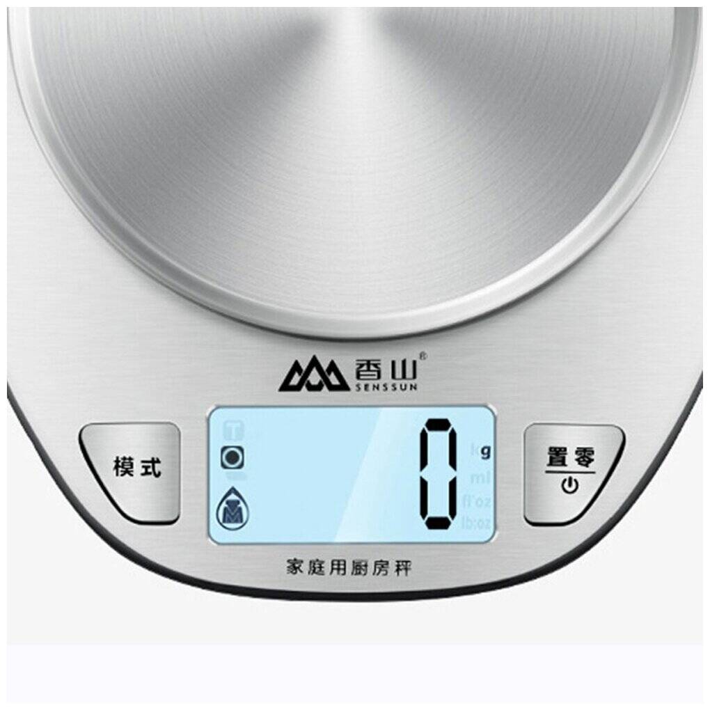 Кухонные весы Xiaomi Senssun Electronic Kitchen Scale (EK518) Silver (Серебристый)