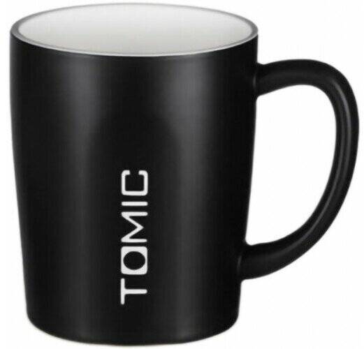 Керамическая кружка с бамбуковой крышкой Xiaomi TomicCeramic Cup With Bamboo Cover (TC1316U) Black (Черный)