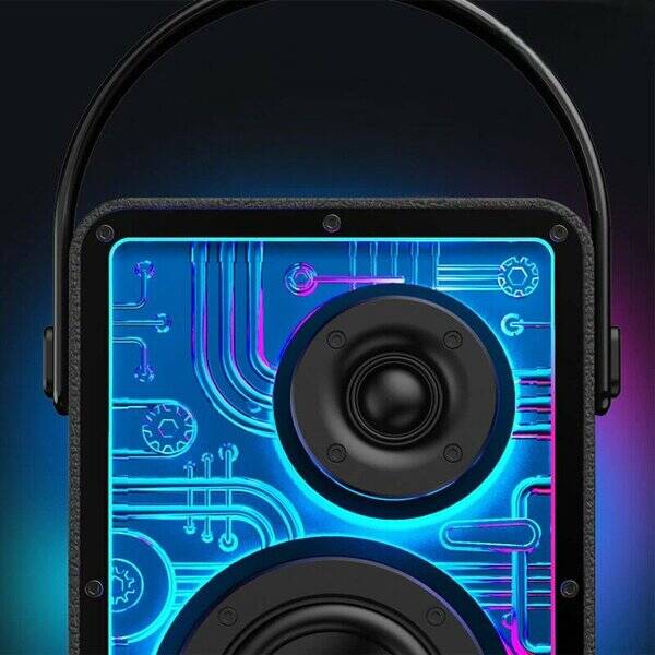 Колонка Xiaomi BINNIFA Portable Atmosphere Light Bluetooth Audio Single Unit (R12) Black (Черный)