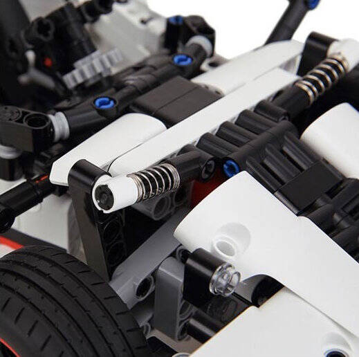 Конструктор электромеханический Xiaomi MITU Smart Building Blocks Road Racing (GLSC01IQI) White (Белый)