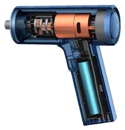 Аккумуляторная отвертка Xiaomi HOTO Electric Screwdriver Gun (QWLSD008) Blue (Синий) EU Аккумуляторная отвертка Xiaomi HOTO Electric Screwdriver Gun (QWLSD008) Blue (Синий) EU