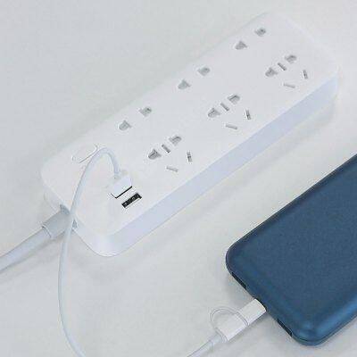 Удлинитель ZMI Power Strip Max 2500W (CX05) 1.8 м White (Белый) CN
